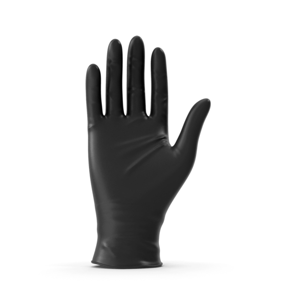 Medizay Nitrile Gloves - Black (10x100 Pieces)