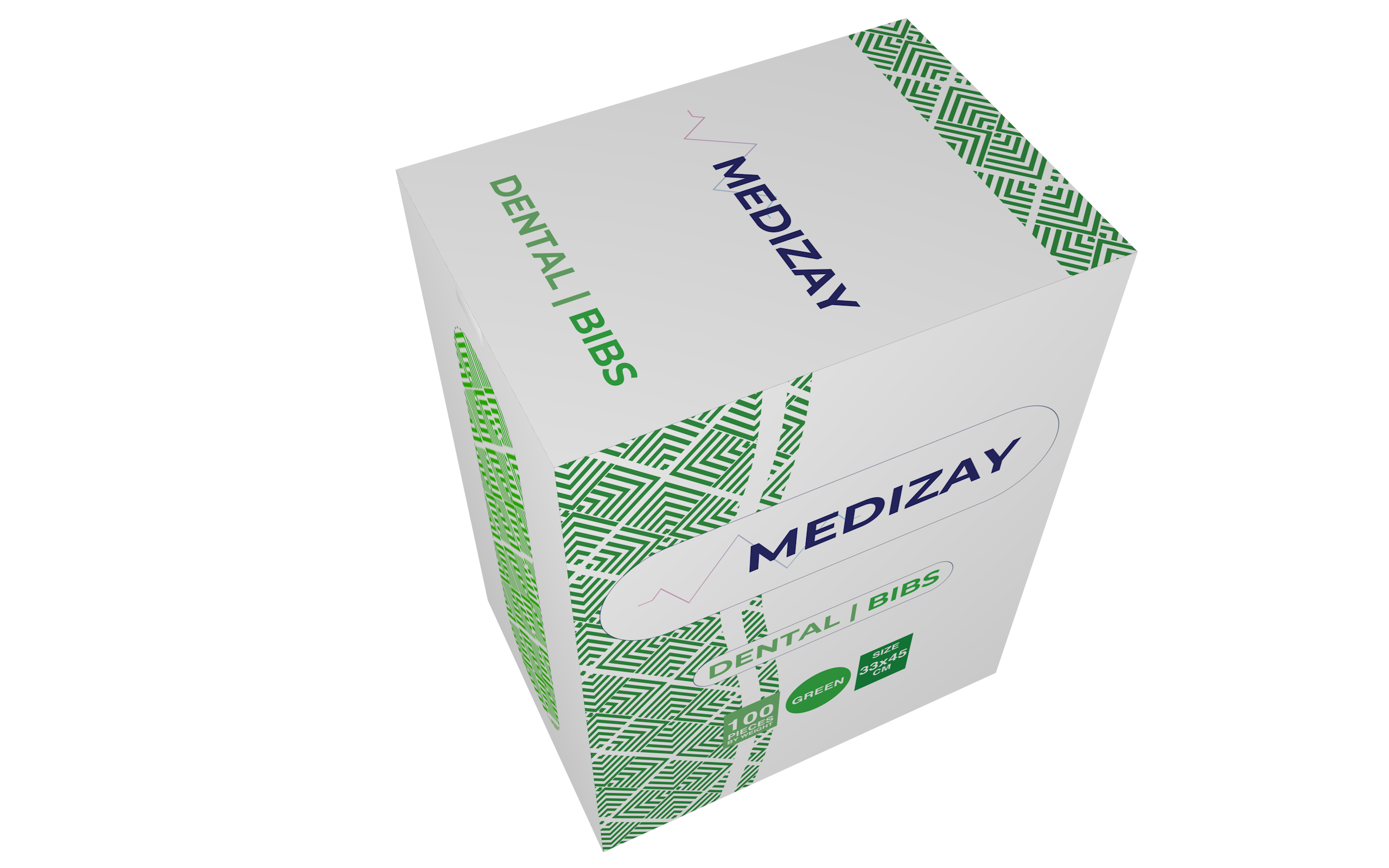 Dental Bib - Green - Image 2